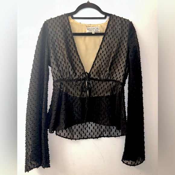 Wildfox Blouse - Picture 1 of 3